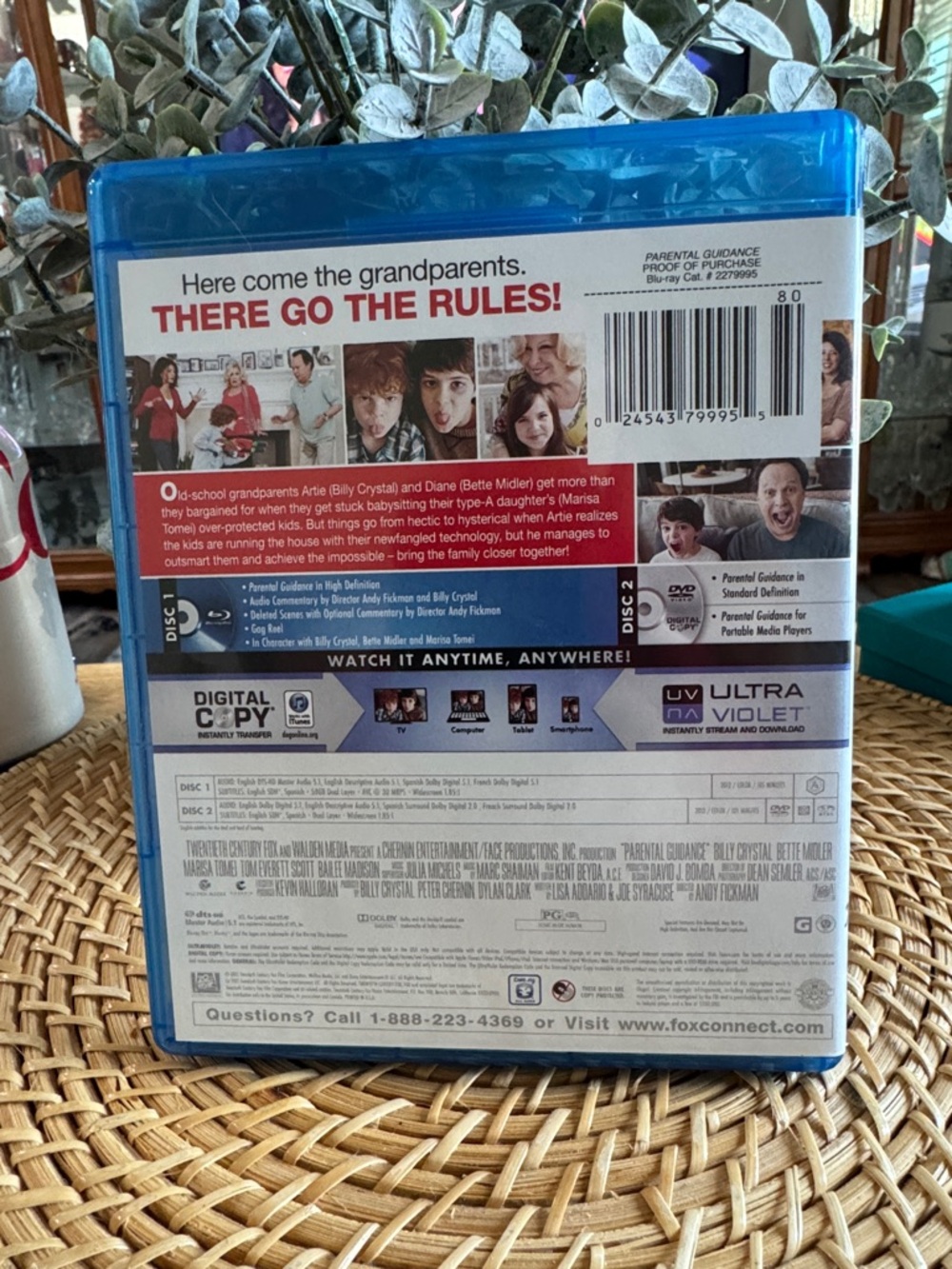 Parental Guidance Blu-ray + DVD + Digital Copy - - Picture 2 of 3